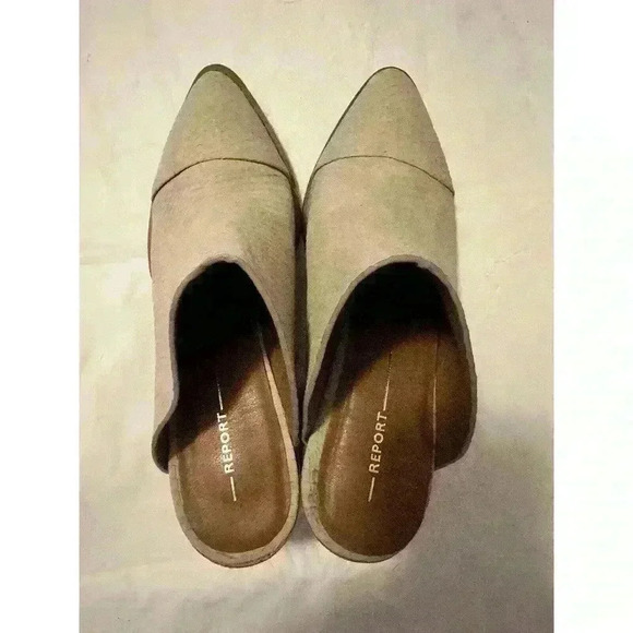 Report Tosh Women’s Size 7 Vegan Snakeskin Mule Clogs Slip On 90s Y2K - Picture 5 of 9